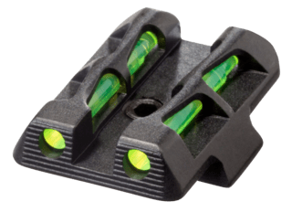 HiViz Litewave H3 Front Sight for GLOCK make sure that you can see in both low light and at night when you are shooting.
